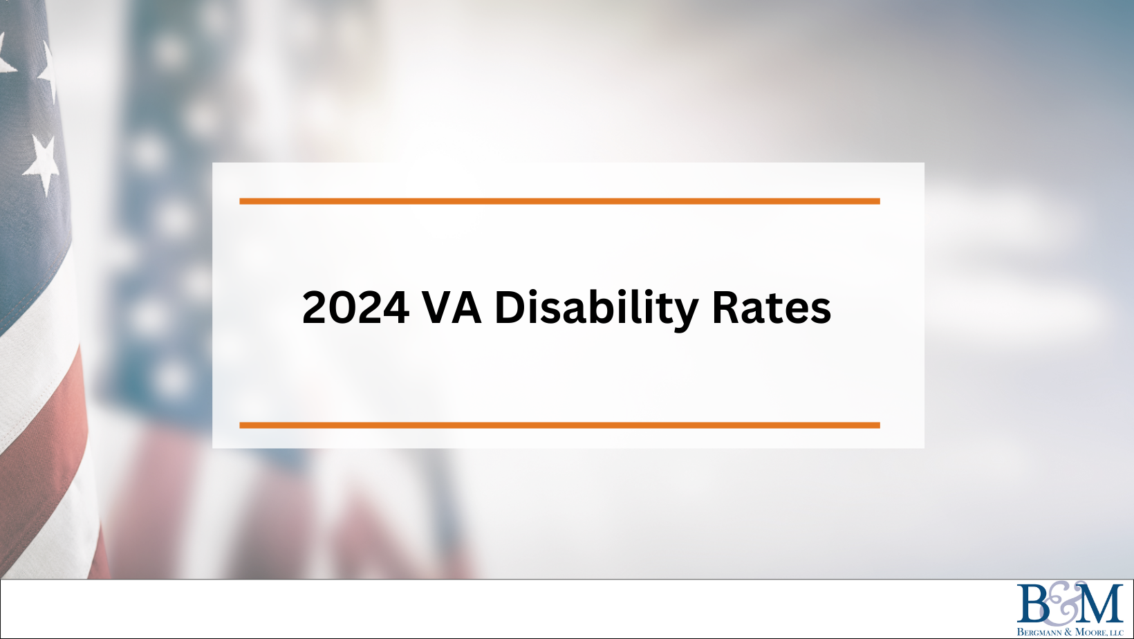 2024 VA Disability Rates Blog Image