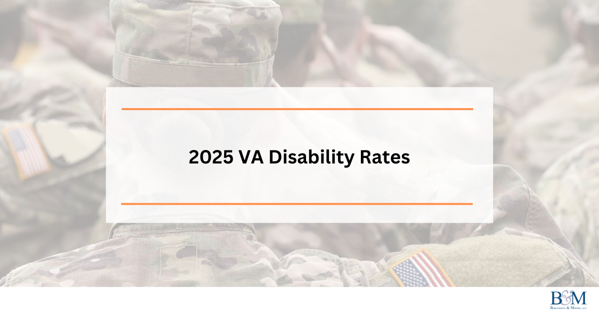 2025 VA Rates FB